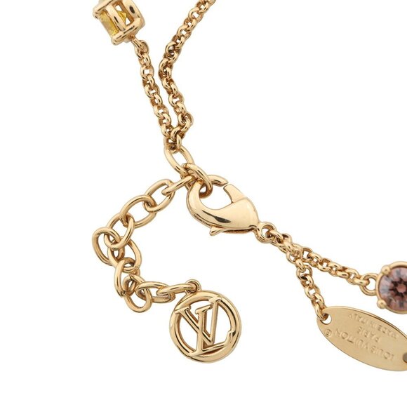 LOUIS VUITTON Brown Charm Bracelet - Picture 5 of 10